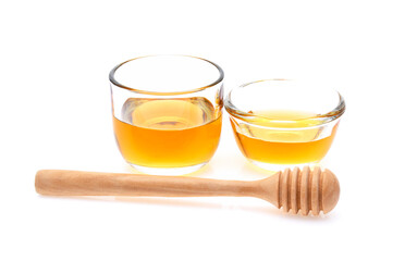honey isolated on white background
