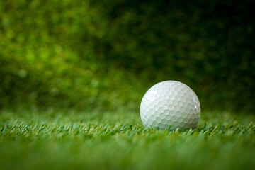 golf ball on fairway