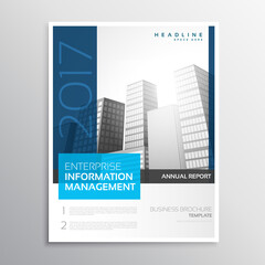 Fototapeta na wymiar company business brochure presentation template in modern clean style