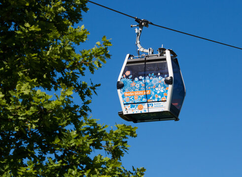 Seilbahn in Berlin Marzahn