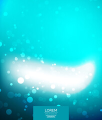 Vector shiny glittering light background