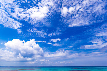 Obraz premium Sea, landscape. Okinawa, Japan, Asia.