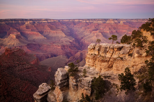 A view to Grand Canyon National Park, South Rim, Arizona, USA