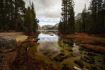 Spectacular views of the Yosemite National Park in autumn, California, USA