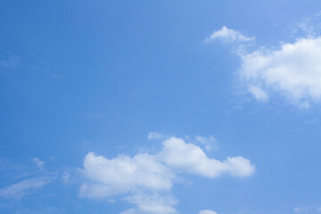 Naklejka na ściany i meble sky and cloud. clear day. blue sky.