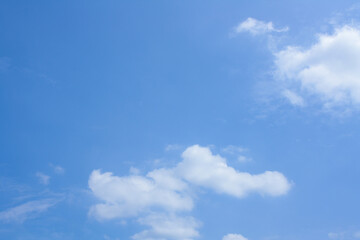 sky and cloud. clear day. blue sky.