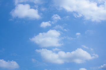 Naklejka na ściany i meble sky and cloud. clear day. blue sky.