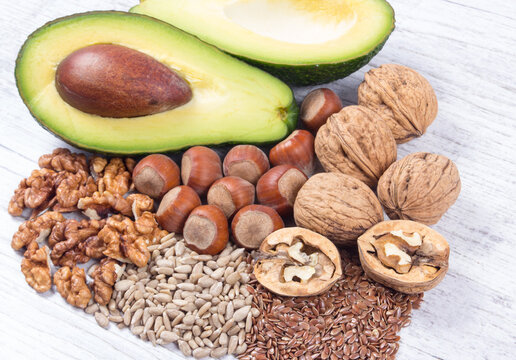 Sources of omega 3 fatty acids contained in the food.