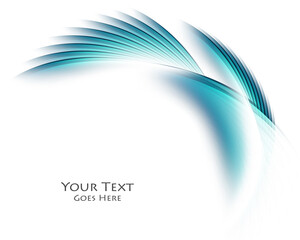 vector wavy design elements with copy space. Colorful illustration for you work. Eps10