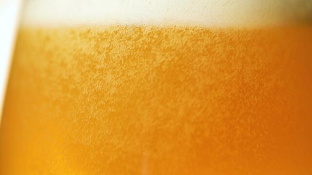 bi&egrave;re en gros plan 