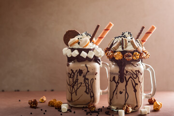 chocolate freak or crazy shake