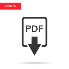 pdf download icon