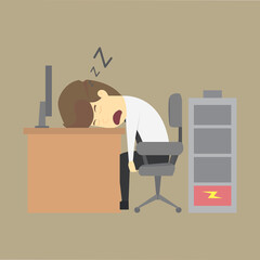 Businessman Energize