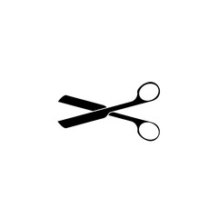 scissors icon vector 