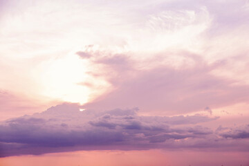Fototapeta premium Colorful sky.