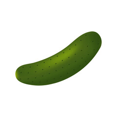 Healthy vegetables infographics with cucumber, vitamins and minerals.