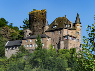 Fototapeta na wymiar Burg Sankt Goarshausen