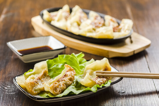 Gyoza dumplings - Japanese cuisine
