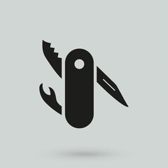 Swiss knife icon