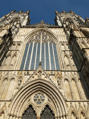 york minster window above main doorway