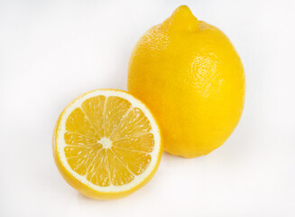 Fototapeta na wymiar Lemon close up macro image