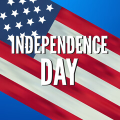 Fototapeta na wymiar 4th of july American independence day badge