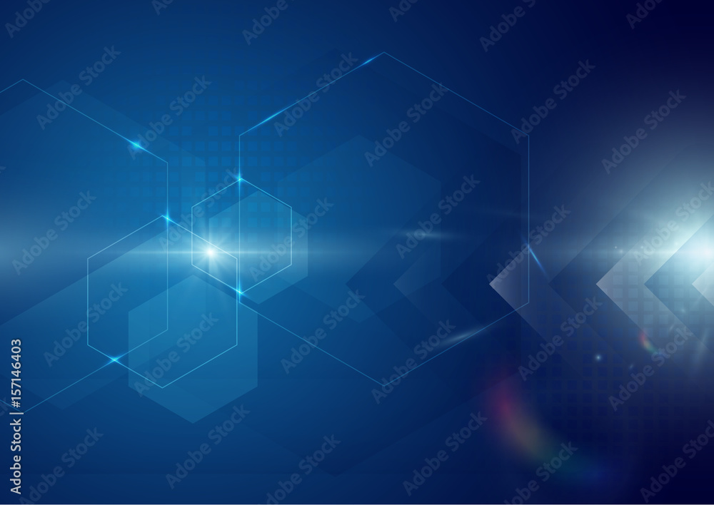 Aufkleber abstract technology digital hi tech concept background