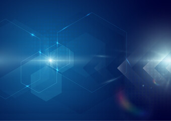 Obraz premium Abstract technology digital hi tech concept background