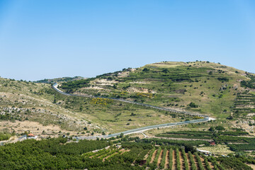 The Israel Syria border