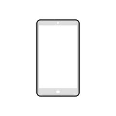 Color box icon, mobile device illustration, icon