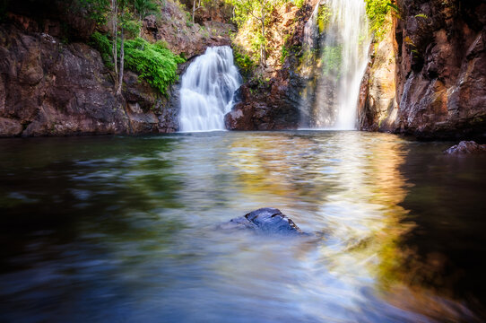 Florence Falls in Litchfield National Park, Northern Territory, Australia.