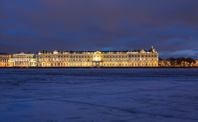 The Winter Palace in Saint Petersburg