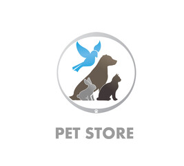 Pet Store Logo Illustrator Design