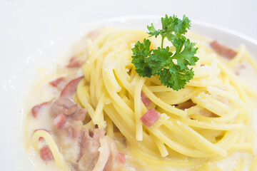 Spaghetti carbonara