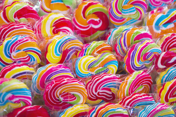 Colorful candy background