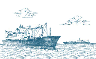 Cargo ship, reefer Baltic Forward