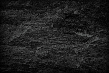 Dark grey black slate background or texture.
