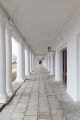 Suzdal in the Golden Ring of Russia. Shopping arcade