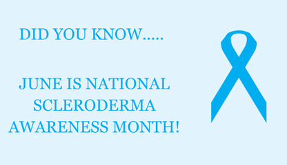 National Scleroderma awareness month