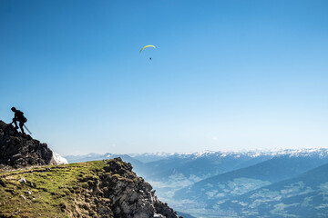 Erfolgreicher Kletterer und Gleitschirmflieger