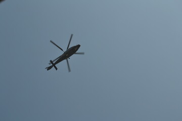 Fototapeta na wymiar Helicopter
