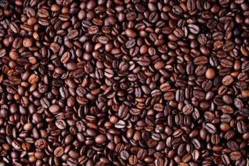 Brown coffee bean background