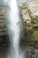 Fototapeta na wymiar Catarata de Gocta - one of the highest waterfalls in the world, northern Peru.