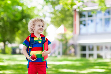 Child going back to school, year start