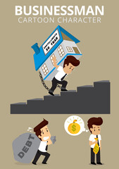 Set,Businessman Character