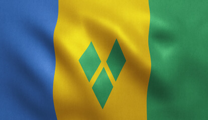 Saint Vincent Flag