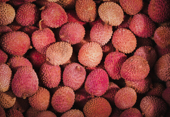 Fresh lychee fruit