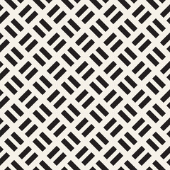 Shapes seamless pattern background. Stylish symmetric lattice.  Abstract geometric tiling mosaic