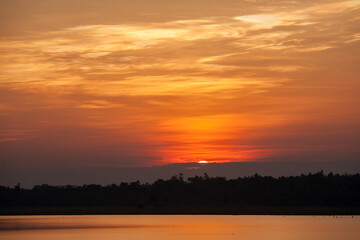 Beautiful stormy sunset sky. Cloudy abstract background.early morning sky scene