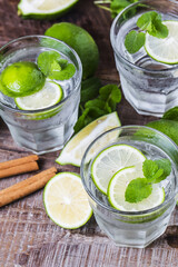 Green lemon juice